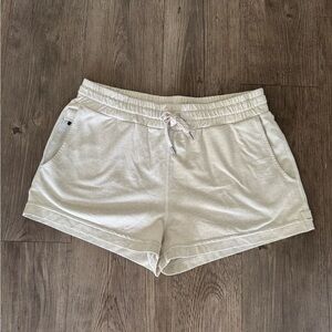 Vuori Women's Athletic Cream Shorts